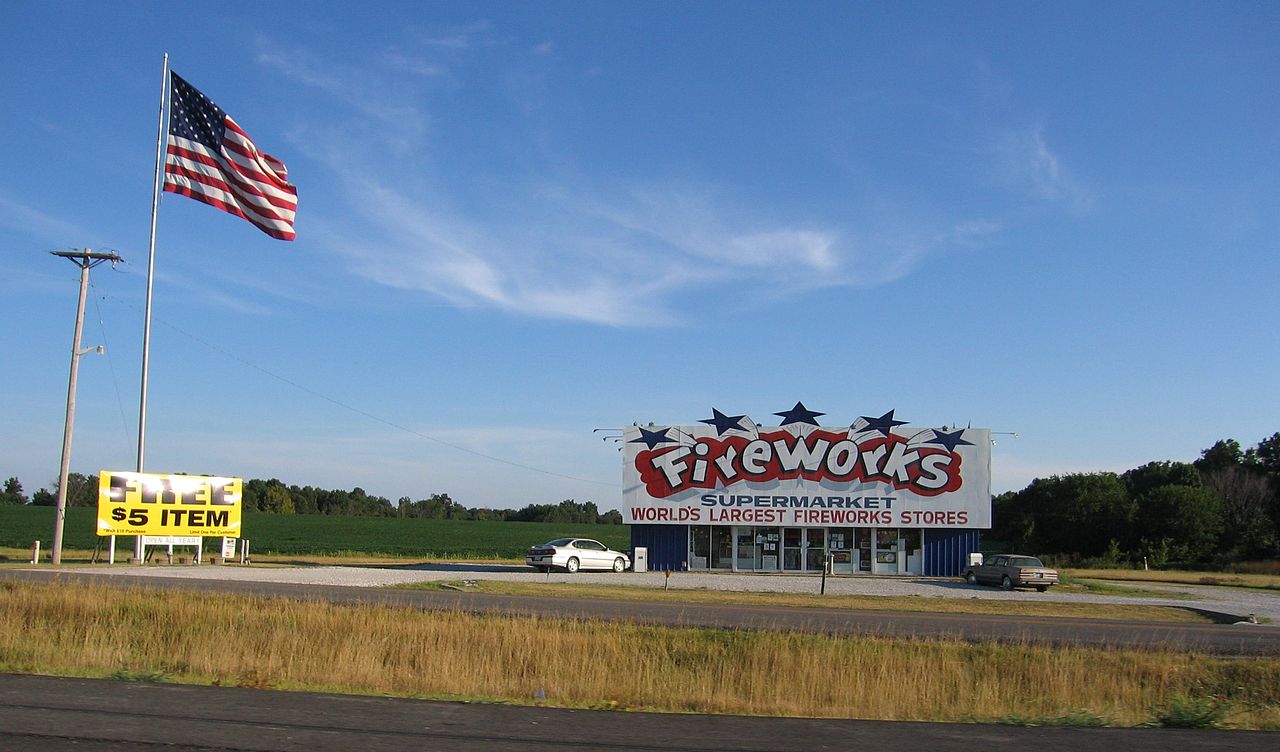 fireworks for fourth of july