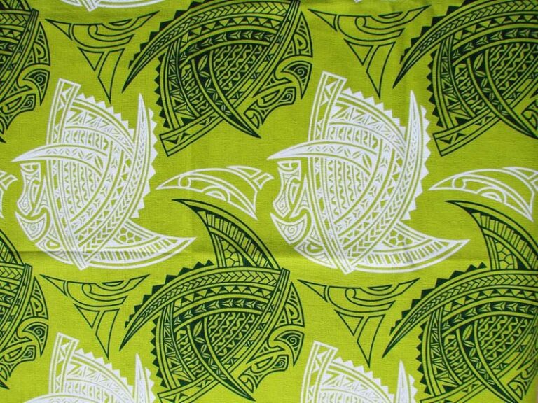 American Samoa Tapa Fabric