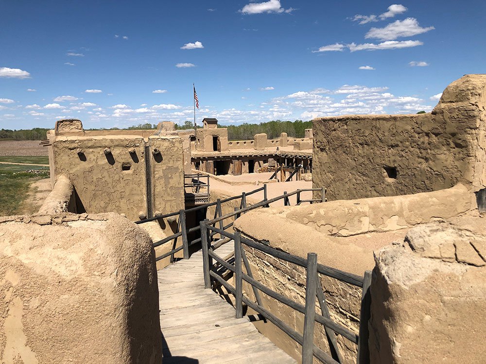 Bent's Old Fort along a US 50 road trip