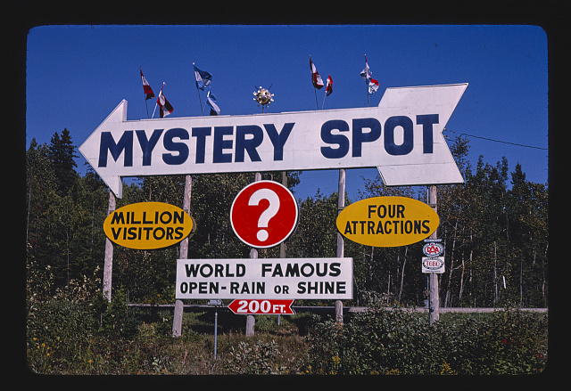 A classic place for American mysteries - the Mystery Spot