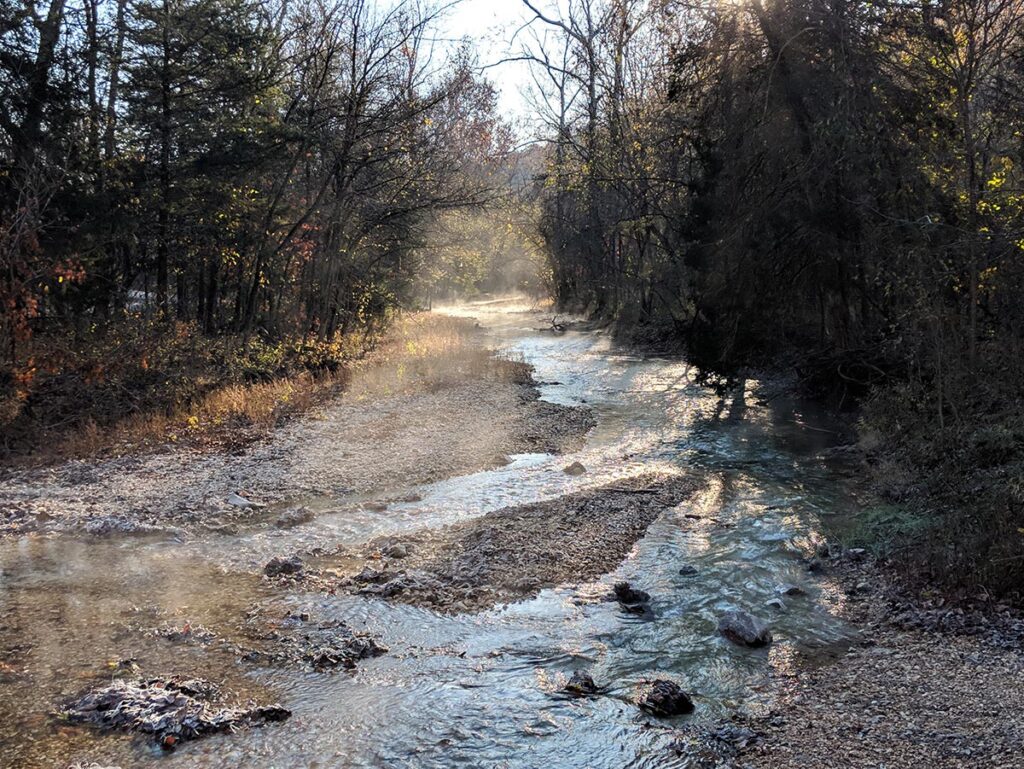 Fly Fishing On The Crane Creek, Missouri - The Perfect Fly Store