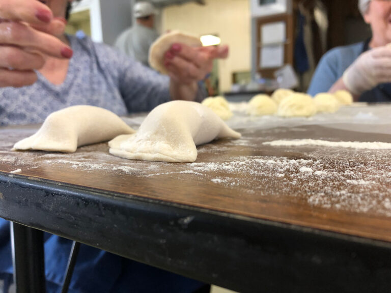 Making Pierogies in Western Pennsylvania